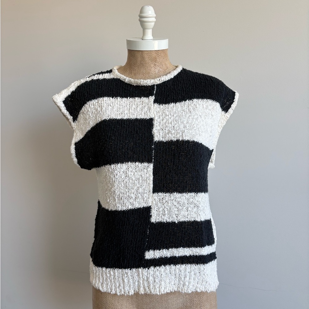 Vintage 90s Stephanie J. Knit Top Size Large - Picture 5 of 8